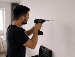 Bohrservice Wien, Dübelservice Wien, Löcher bohren Wien, Wandmontage Wien, Dübel montieren Wien