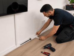 Kabelkanal montieren Wien, Kabelabdeckung Wien, Kabel verstecken Wien, Kabelmanagement Wien
