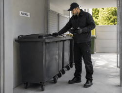 Kontrolle von Mullraumen und Mullplatzen