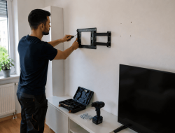 TV Halterung montieren Wien, Fernseher Wandmontage Wien, TV Wandhalterung Service Wien, Fernseher befestigen Wien